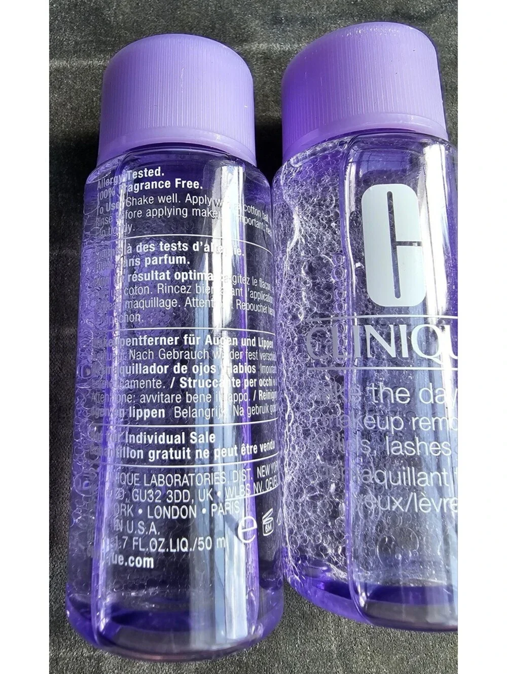 Clinique Remover Take the Day Off Makeup For Everyday Use- 2 Bottles Bundle